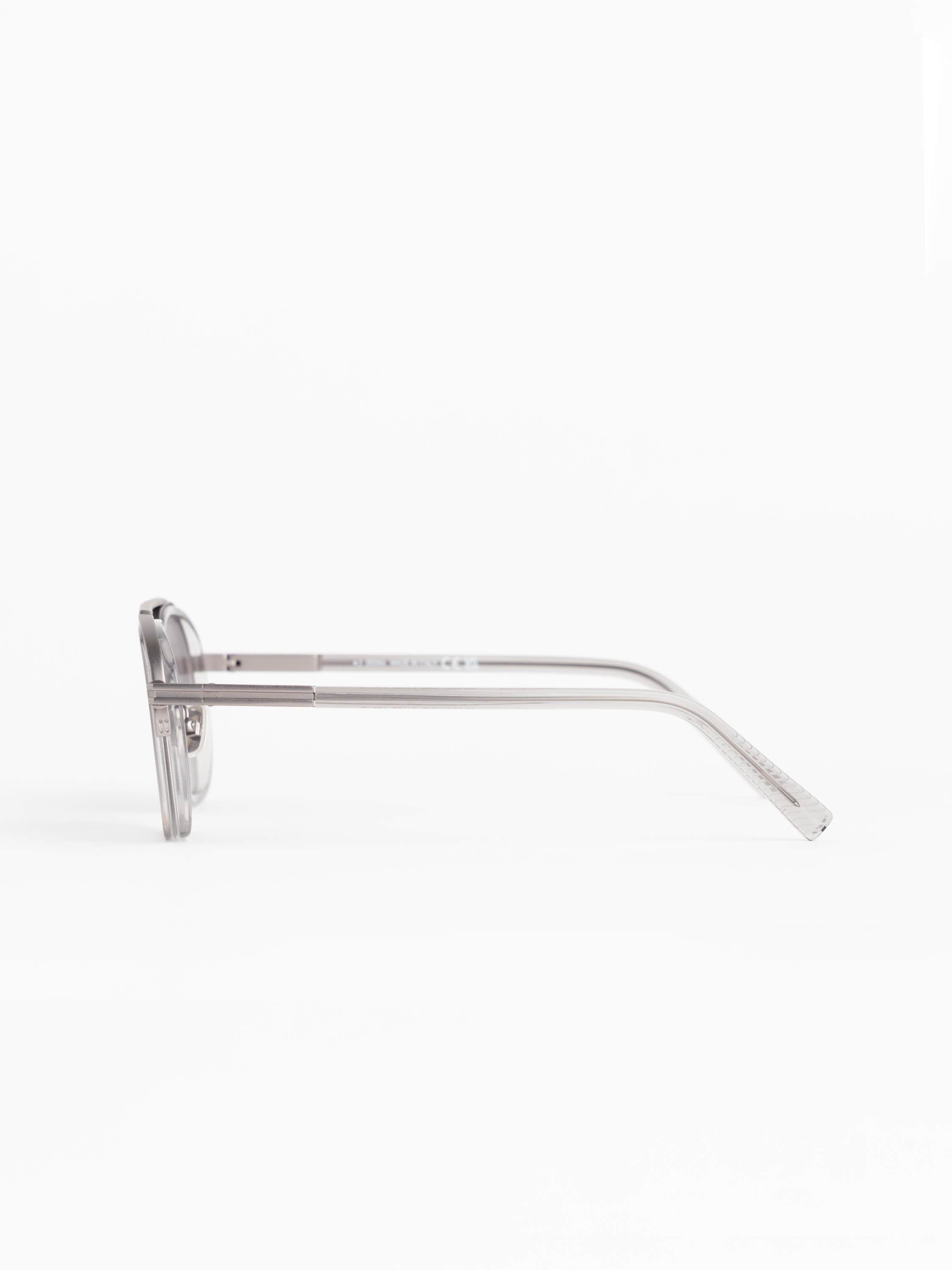 Silver Pilot Sunglasses