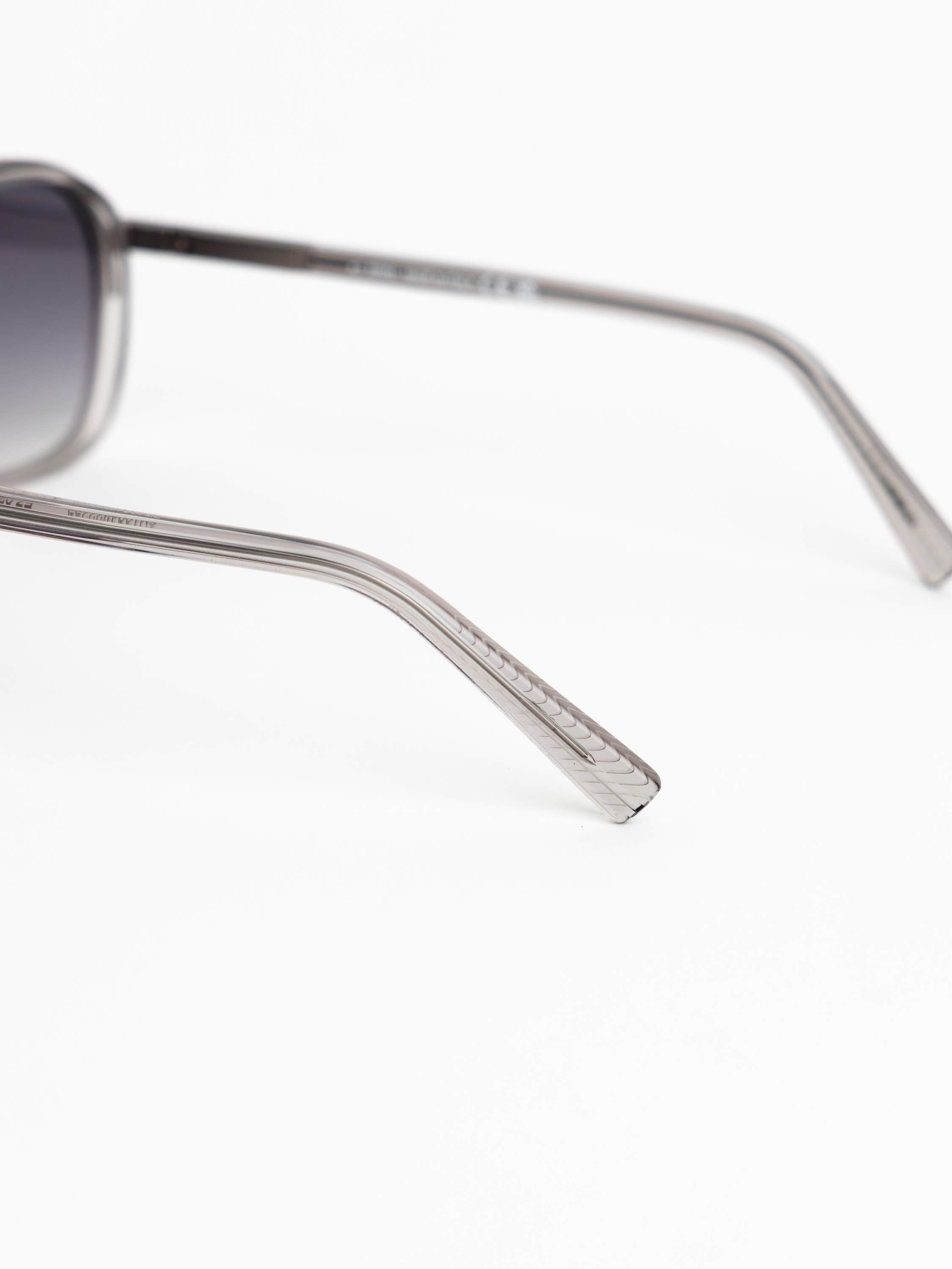 Silver Pilot Sunglasses
