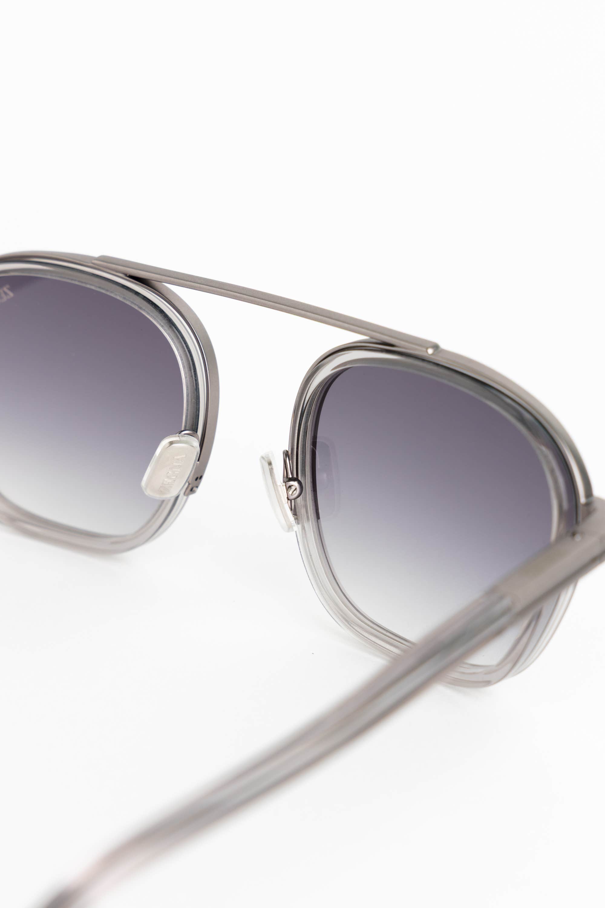 Silver Pilot Sunglasses