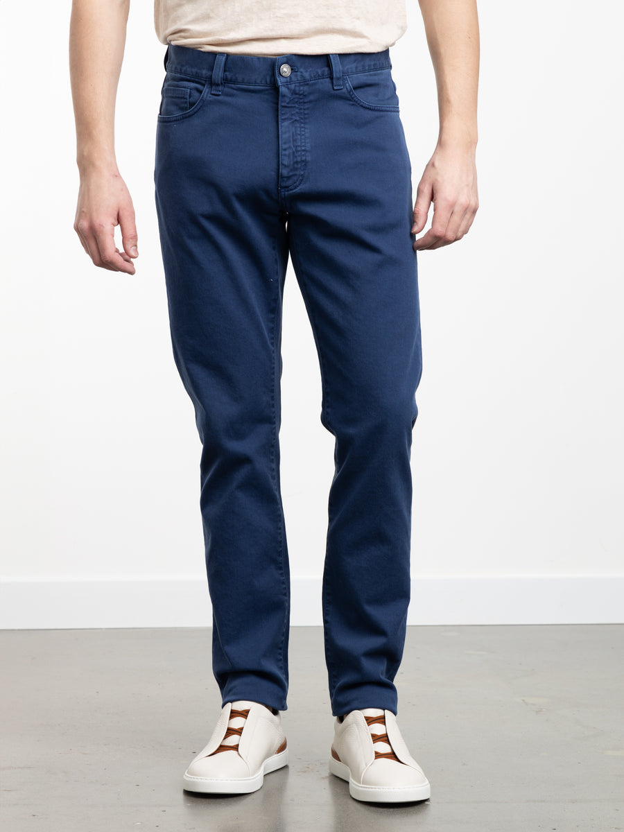 Utility Blue Stretch Roccia Jeans – The Helm Clothing