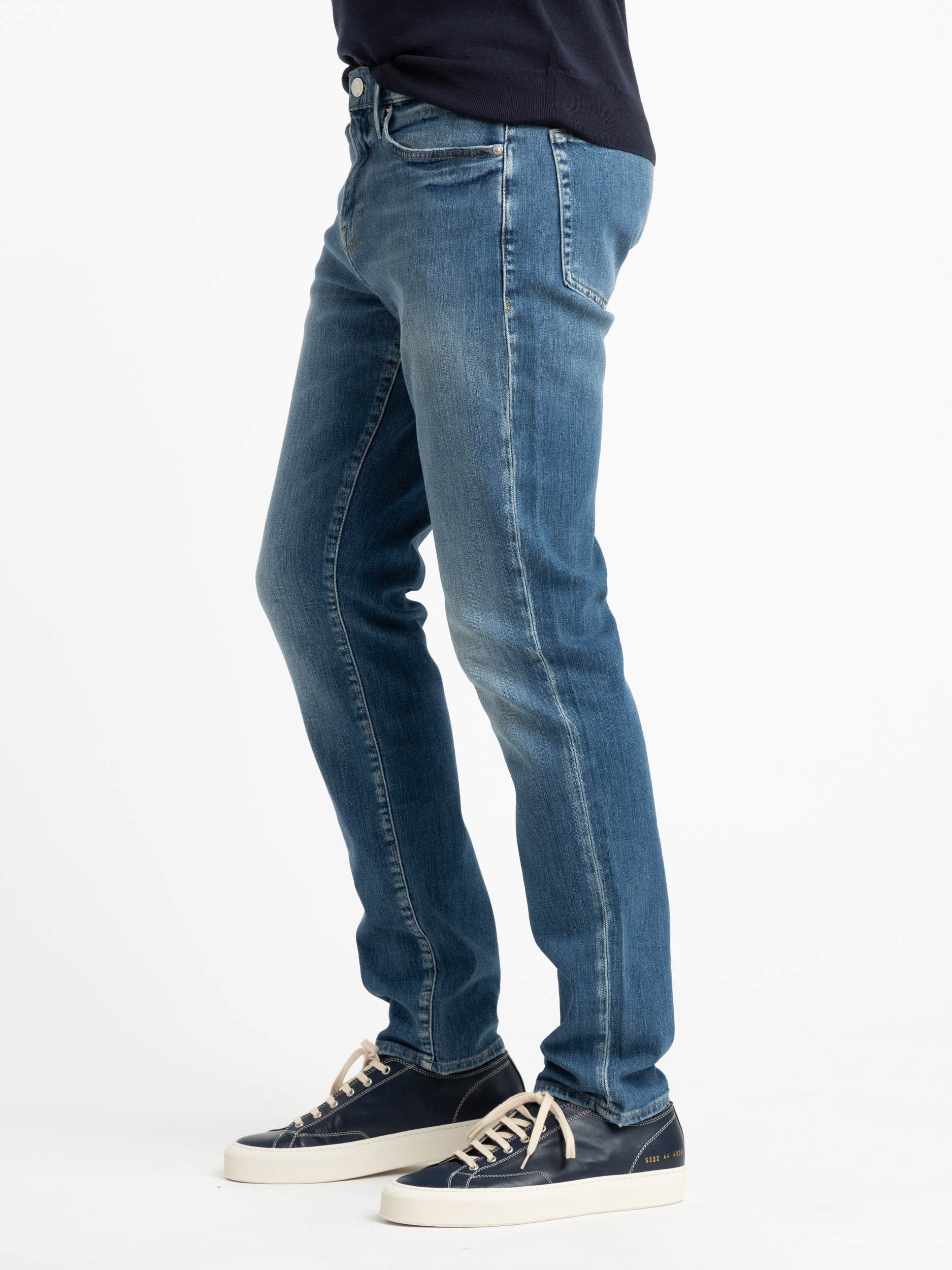 Blue L'Homme Athletic Boyne Jeans