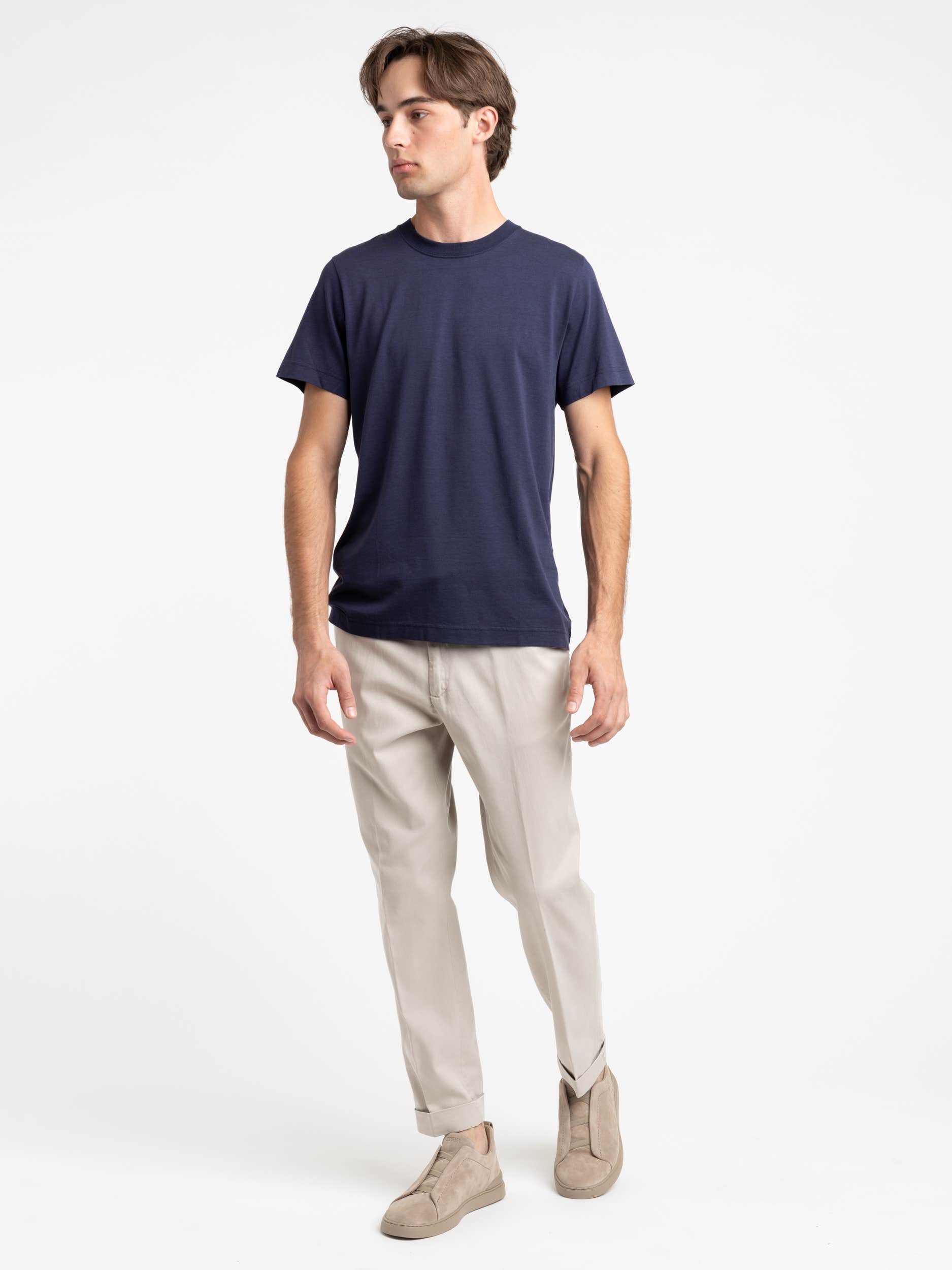 Navy Midweight T-Shirt