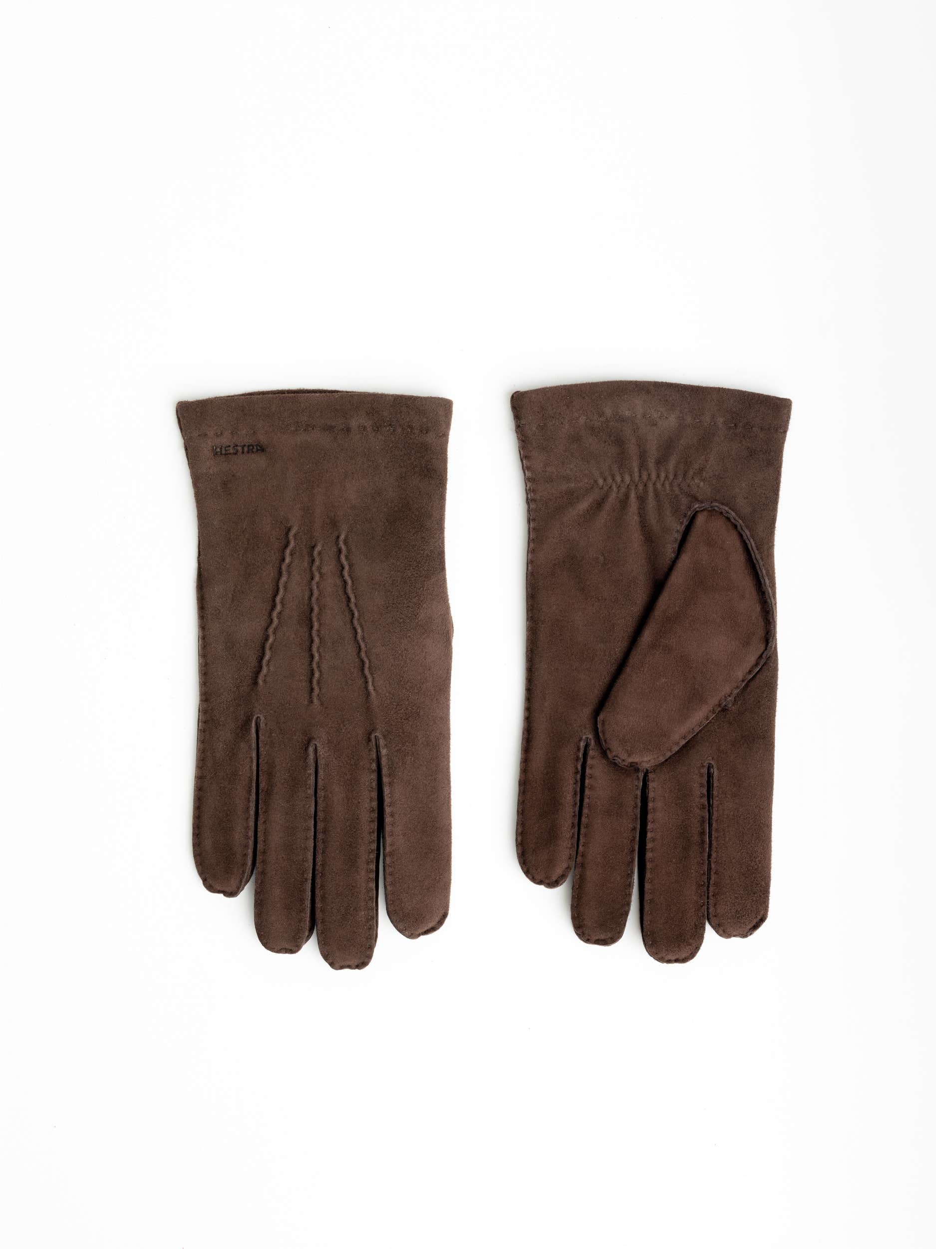 Marron Arthur Suede Gloves