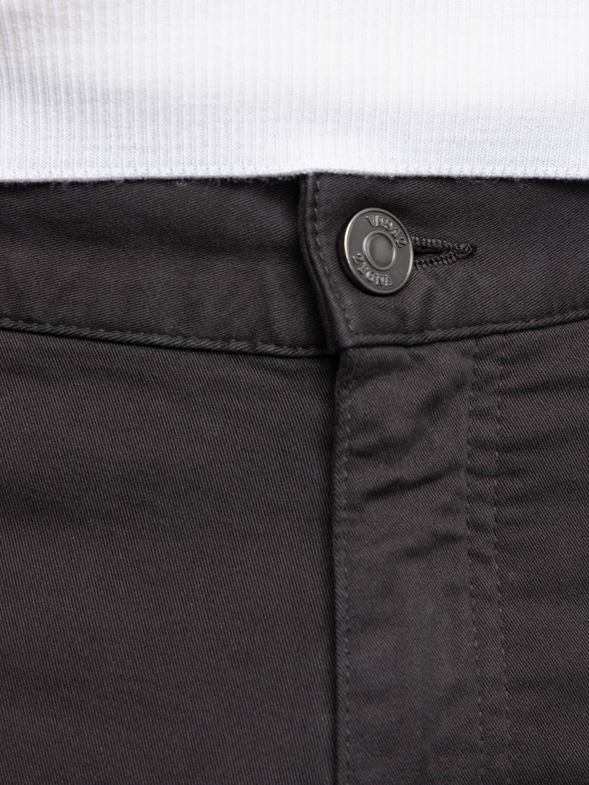 Dark Brown Stretch Roccia Jeans