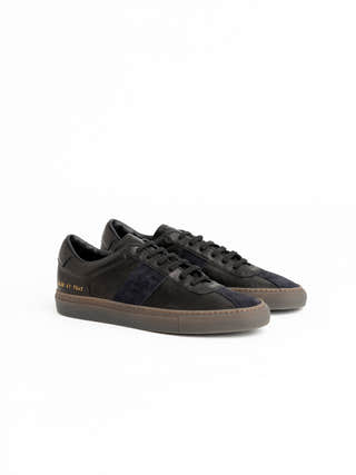 Common Projects Black Tennis Trainers
