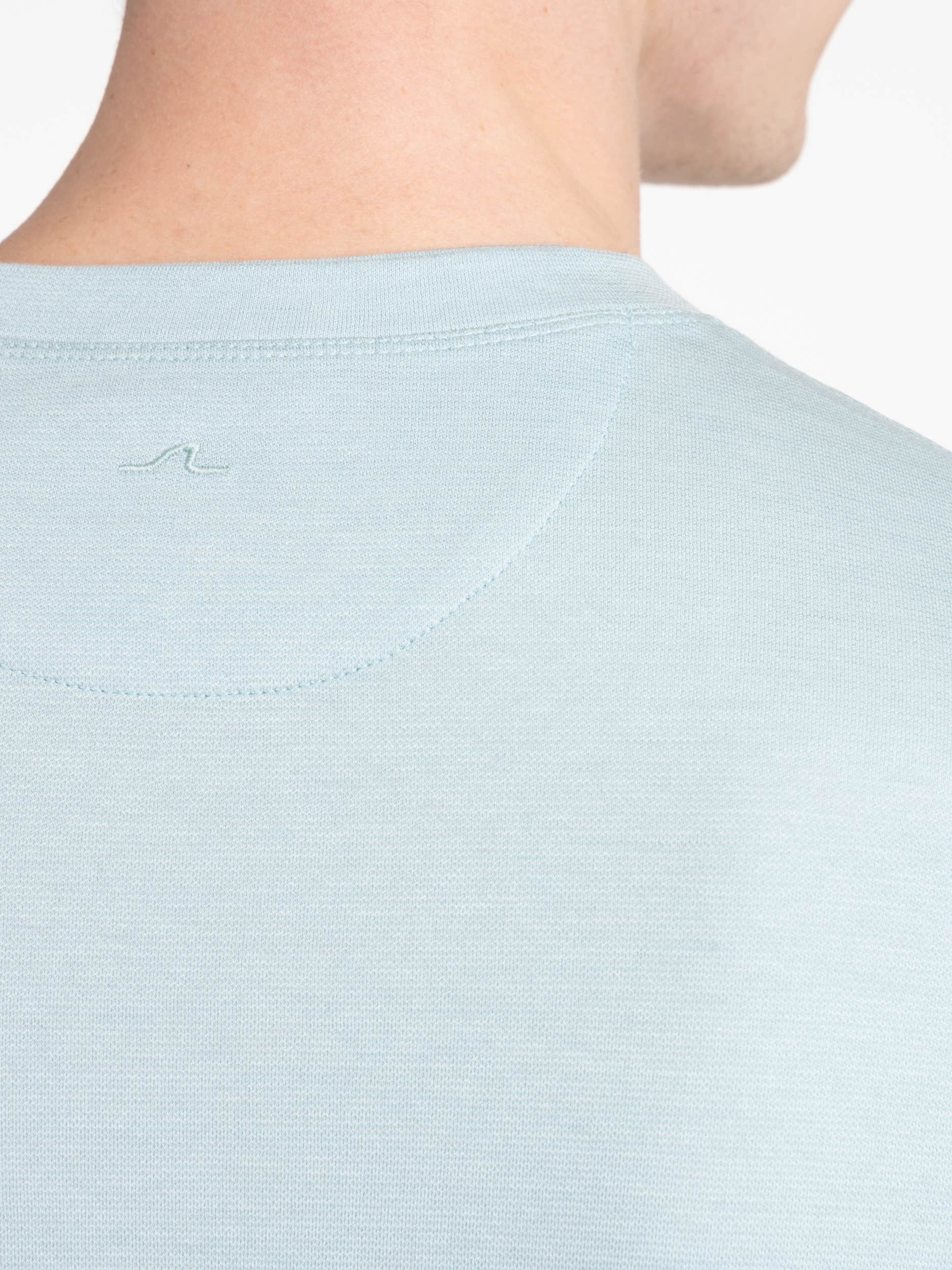 Turquoise Woven T-Shirt