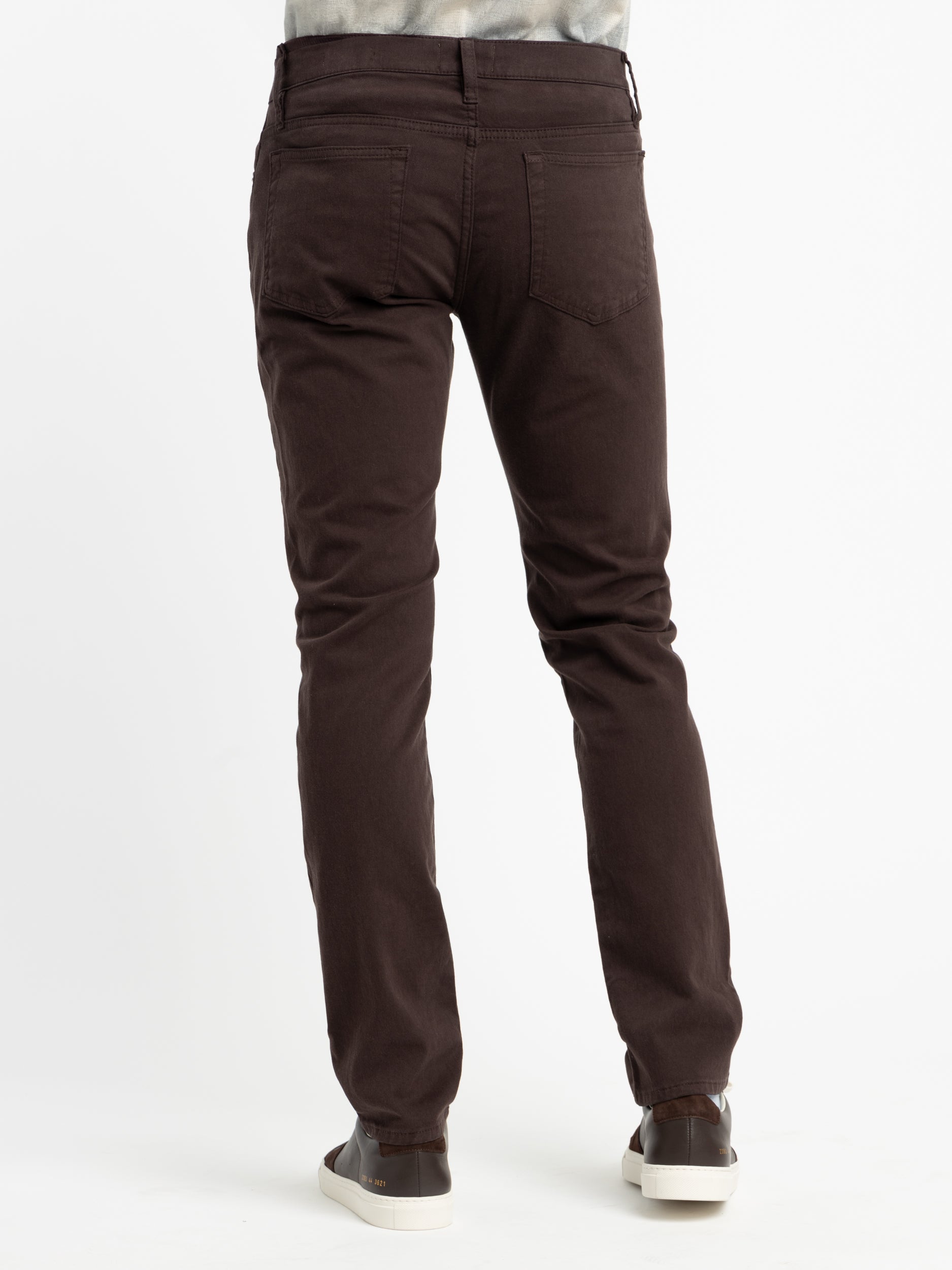 Brown L Homme Slim Jeans The Helm Clothing