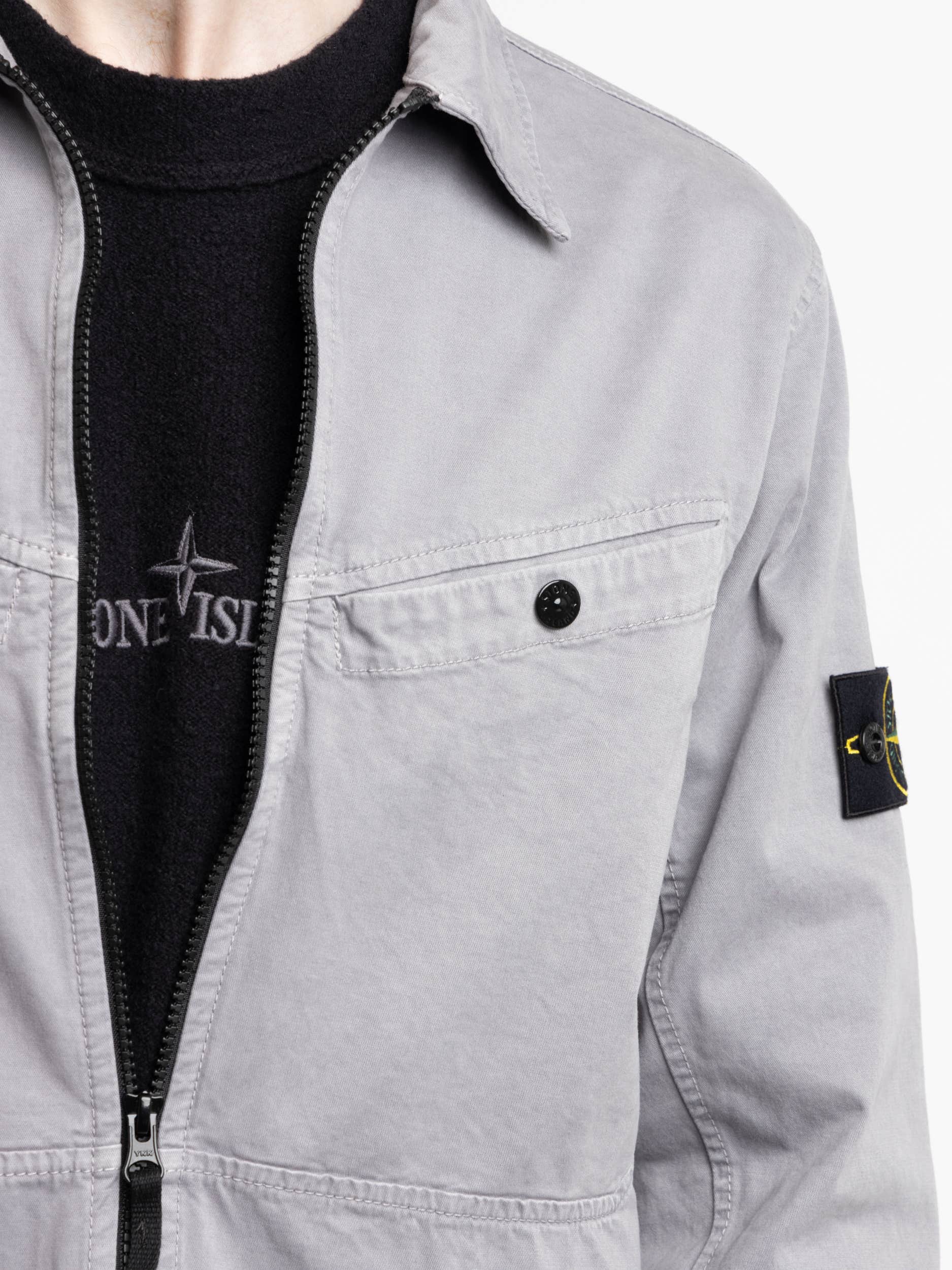 Dust Grey Overshirt