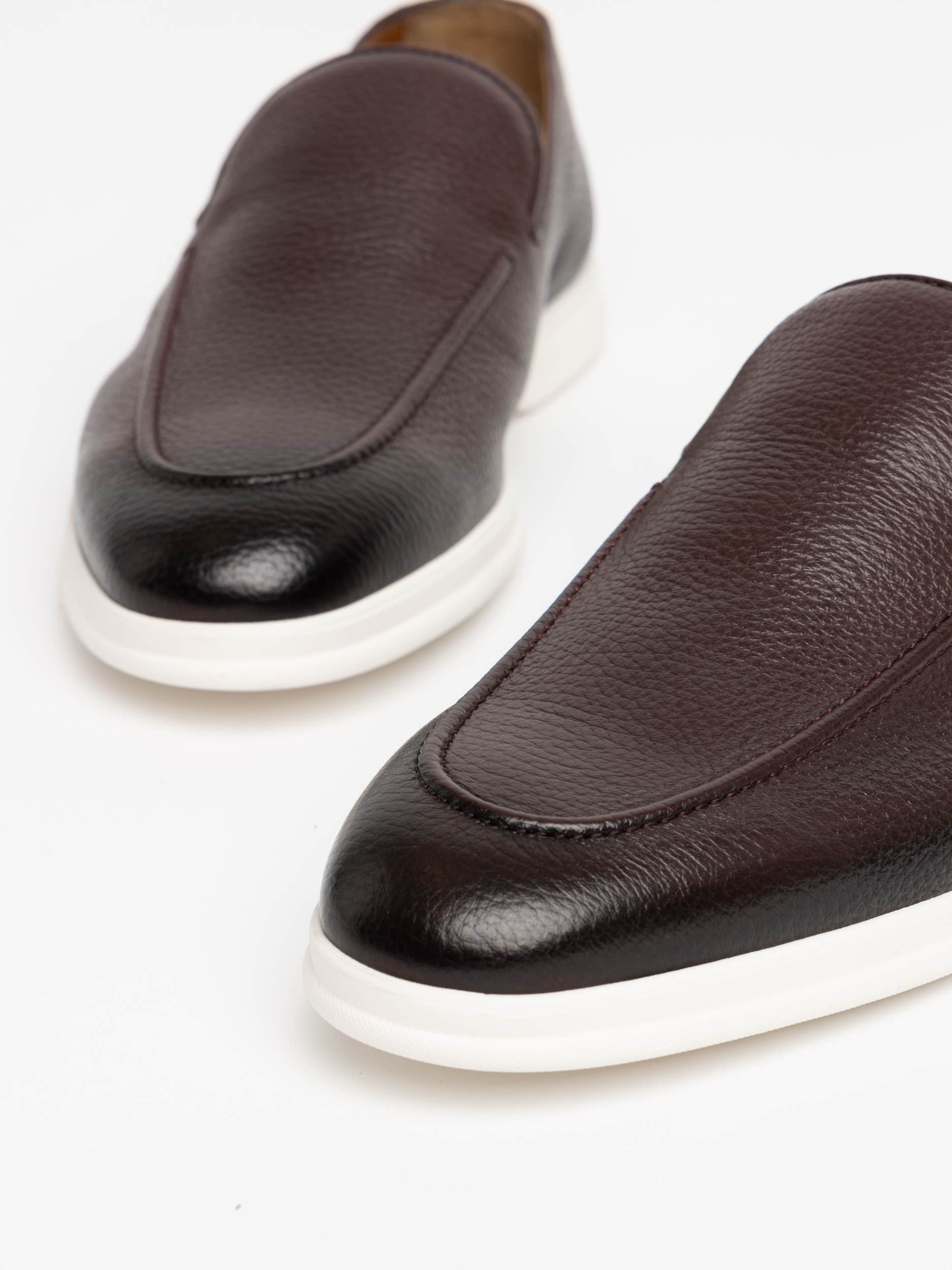 Brown Slip-On Loafer Sneakers