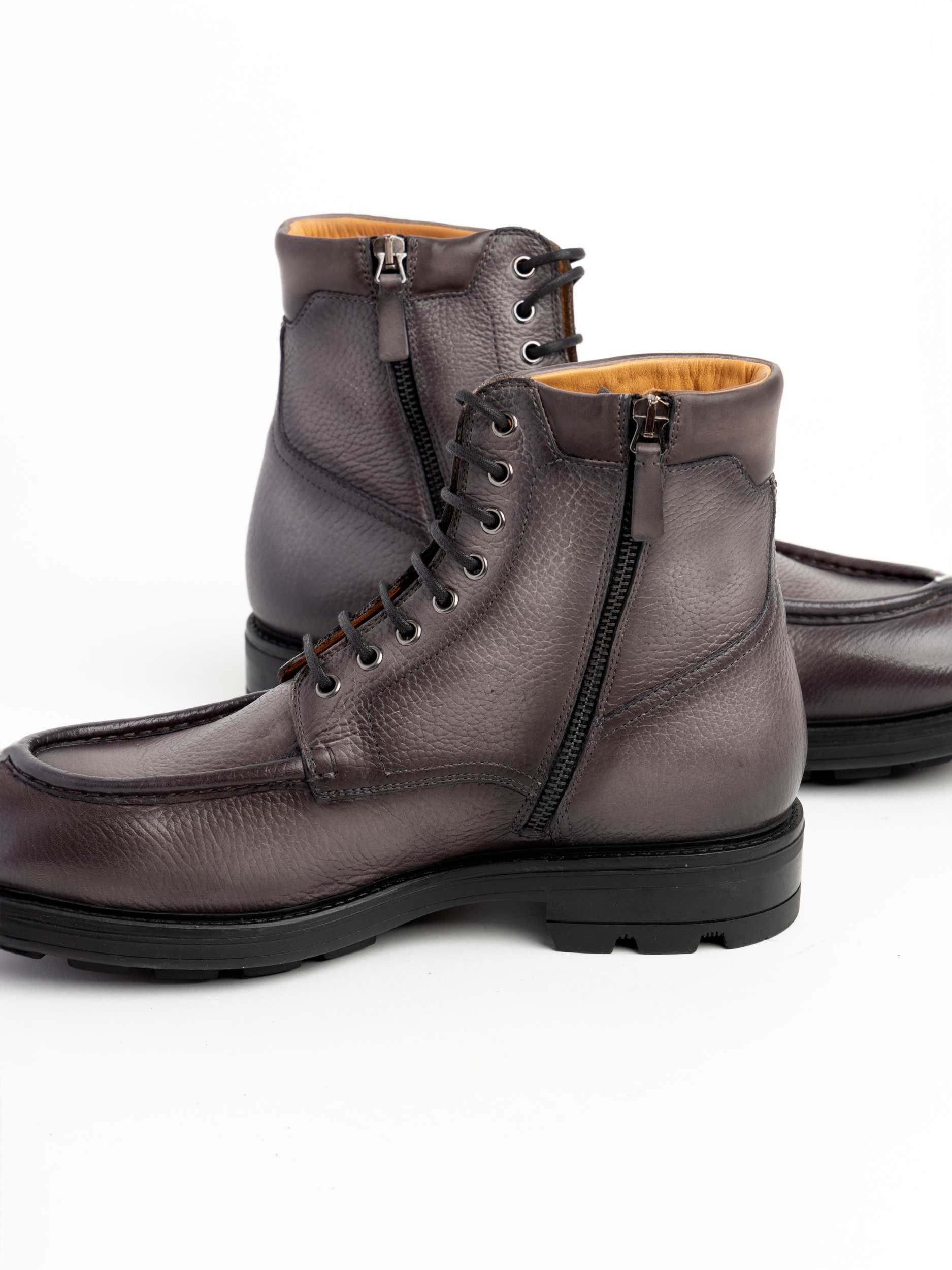 Purple Leather Montana V Boot