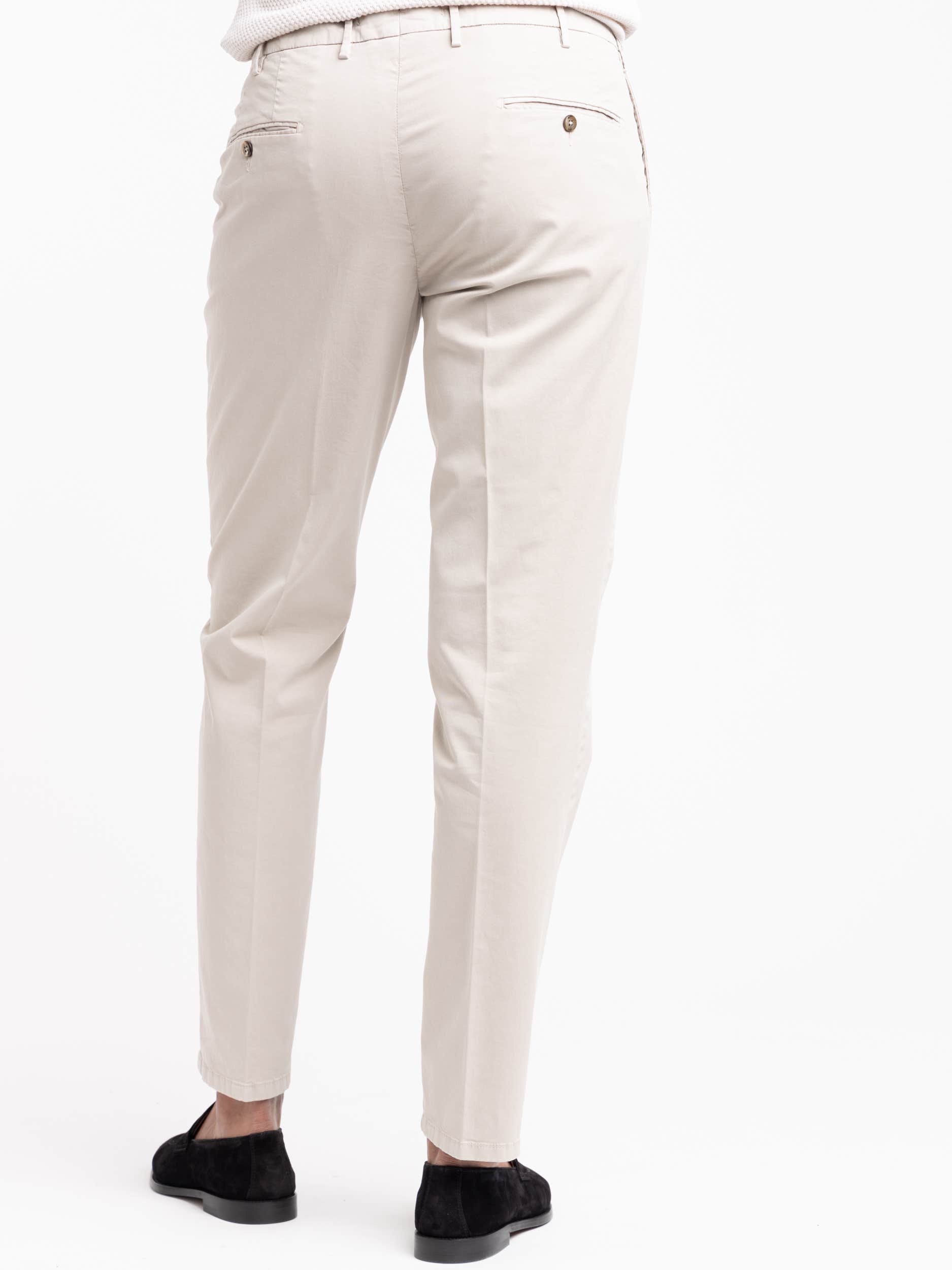 Light Grey Garment-Dyed Elton Pants