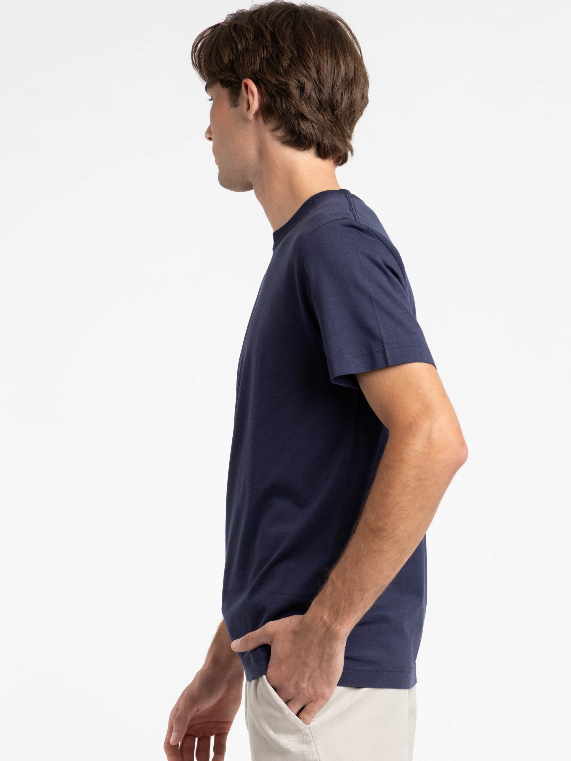 Navy Midweight T-Shirt