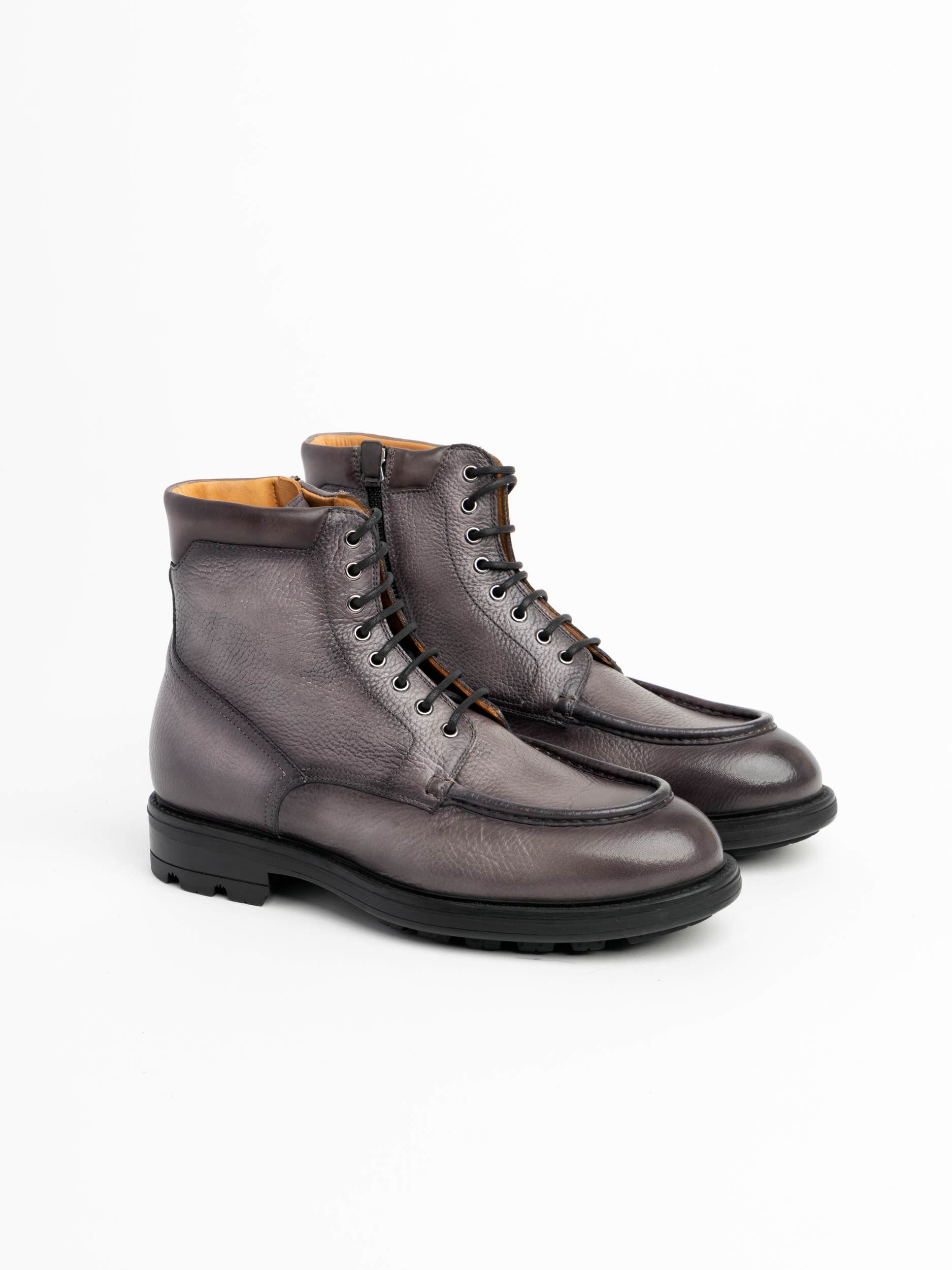 Purple Leather Montana V Boot