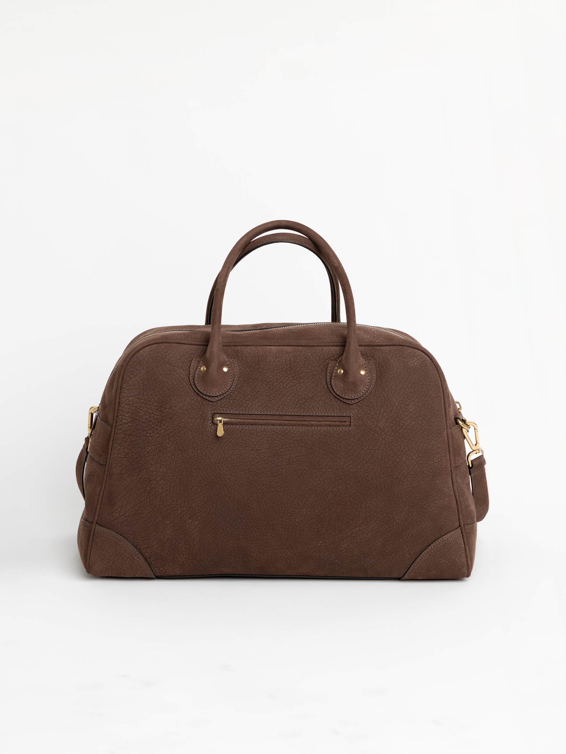 Brown Leather Travel Bag