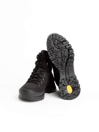 Common Projects Black Suede Hiking Boots
