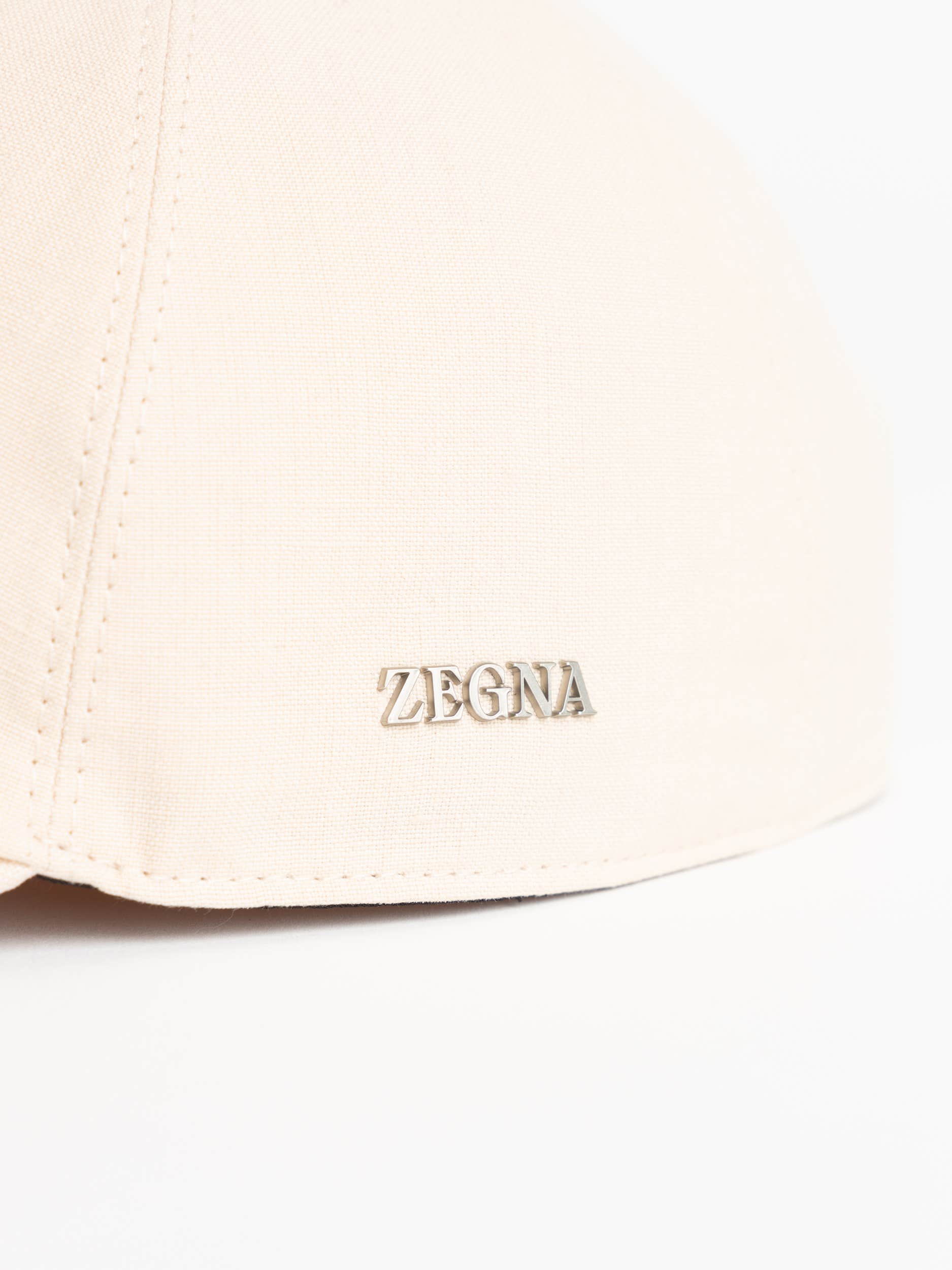 Off-White Oasi Lino Baseball Cap