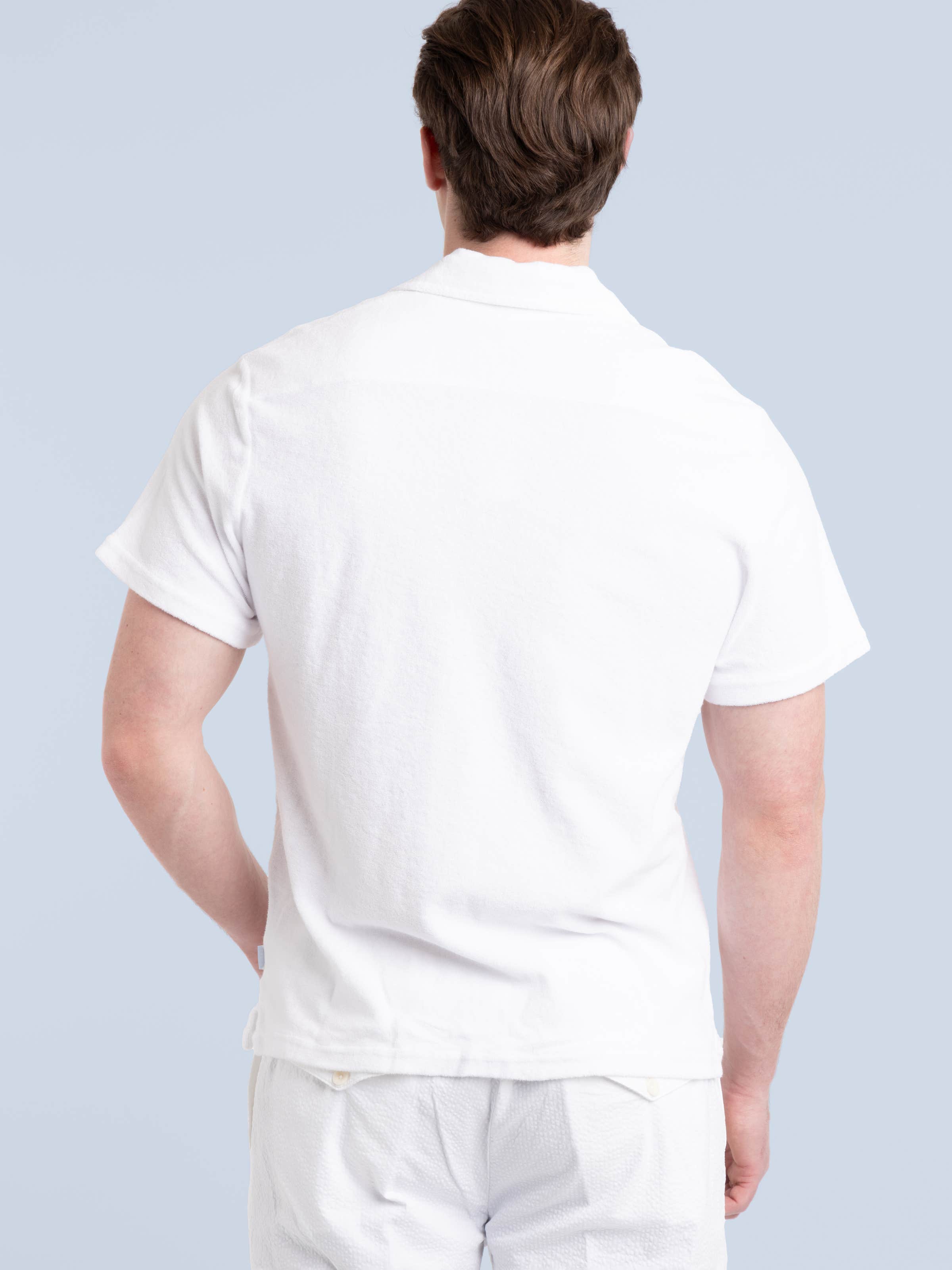 White Terry Shirt