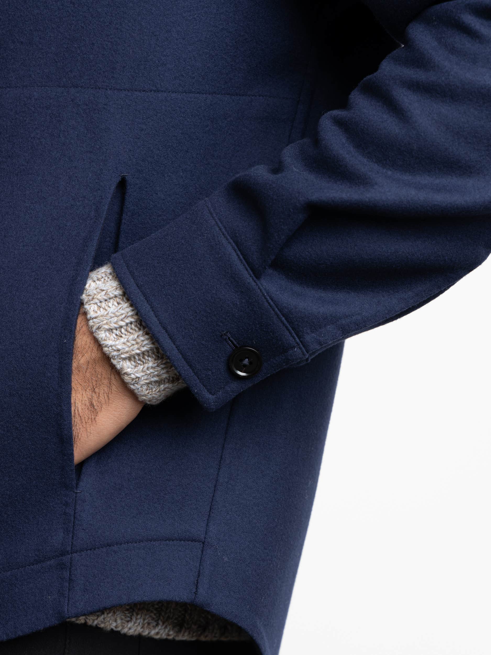 Blue Trofeo™ Cashmere Overshirt