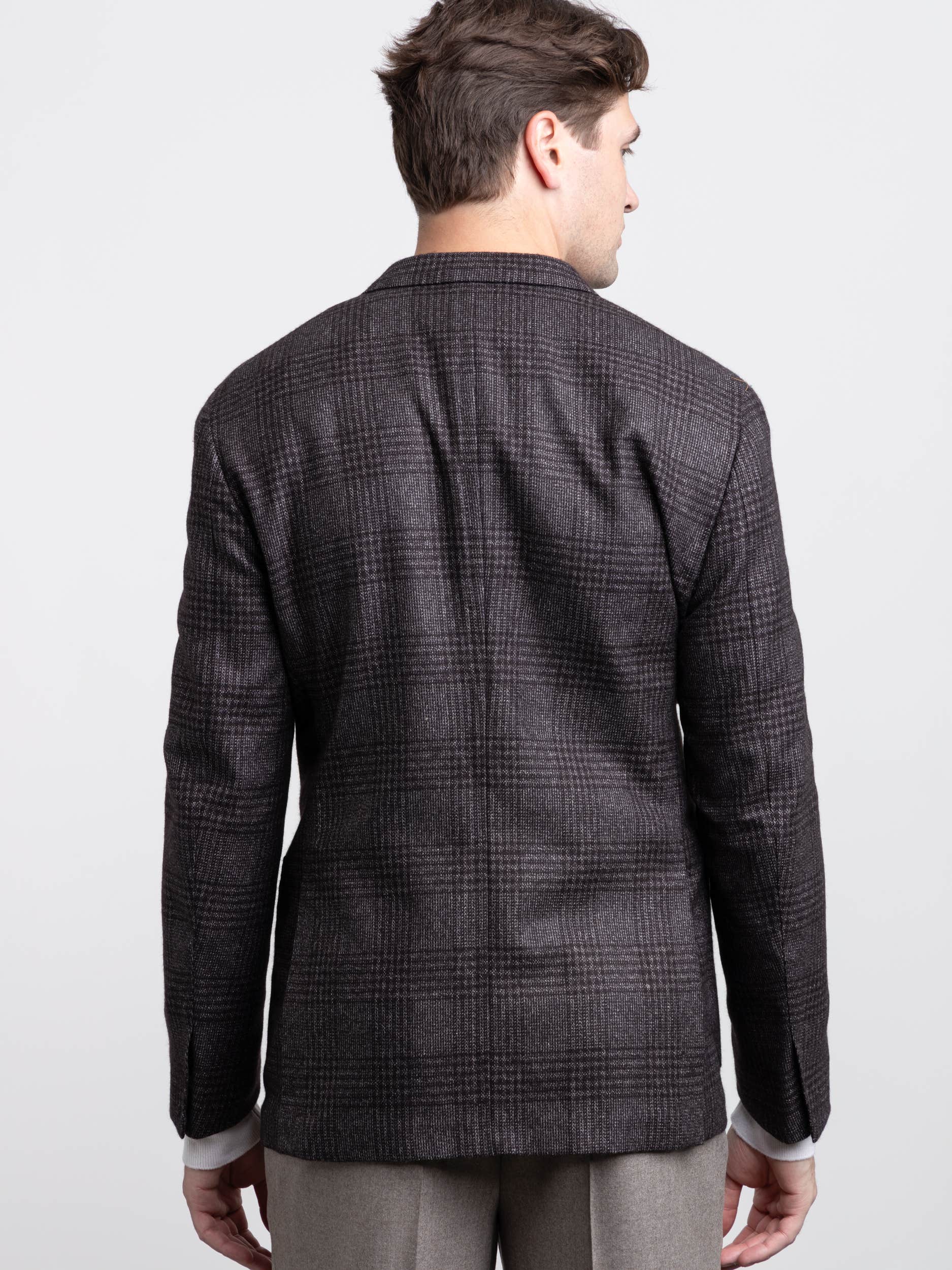 Dark Brown Prince of Wales Sport Jacket