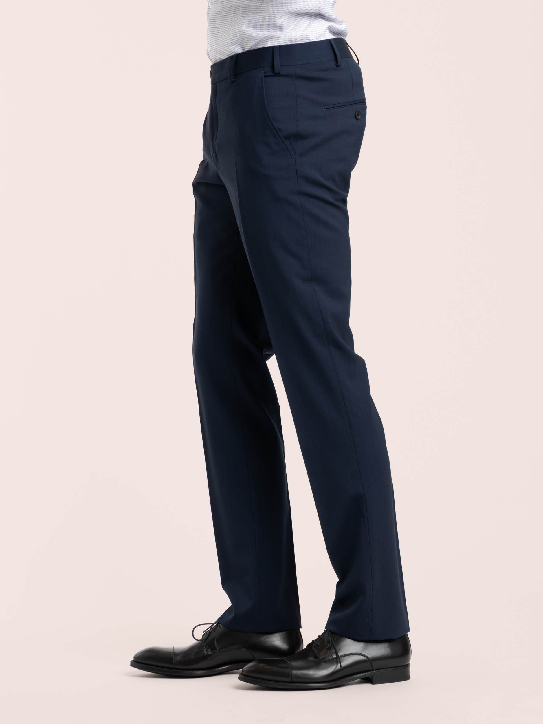 Navy Wool Dress Pants – The Helm Clothing Navy Wool Dress Pants – The Helm Clothing