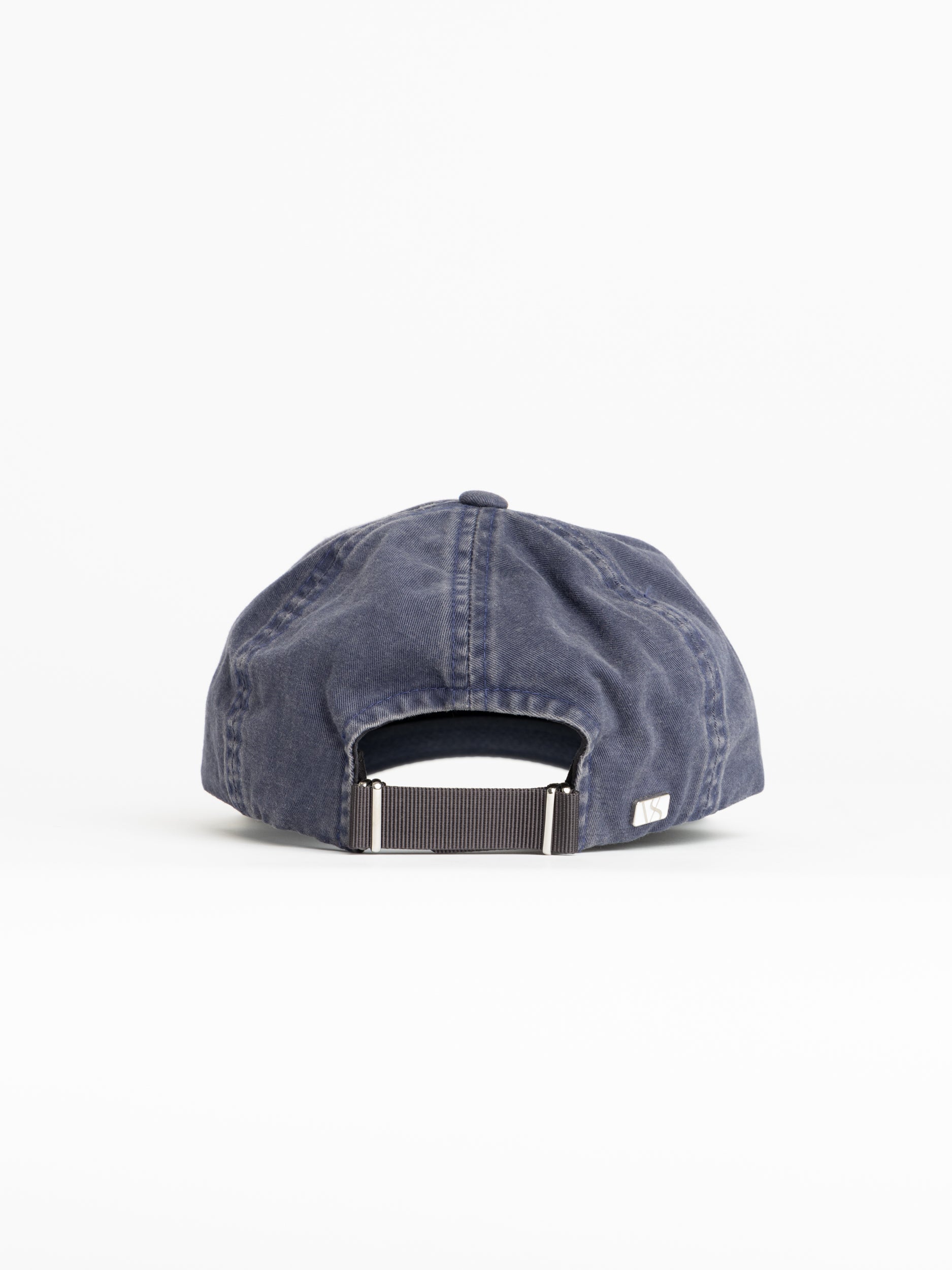 Blue Washed Cotton Ball Cap The Helm Clothing