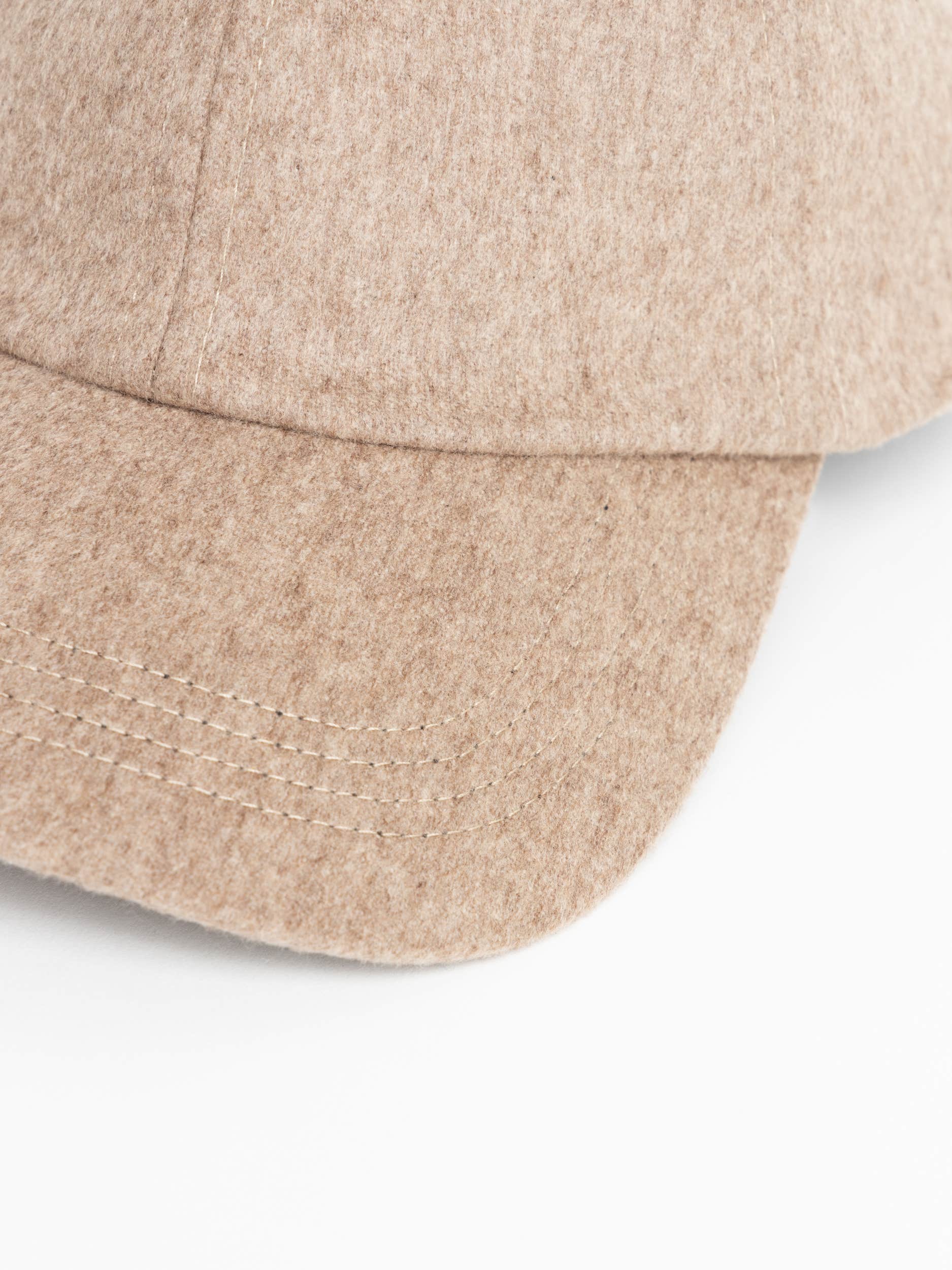 Marble Beige Cashmere Legacy Structured 6-Panel Ball Cap