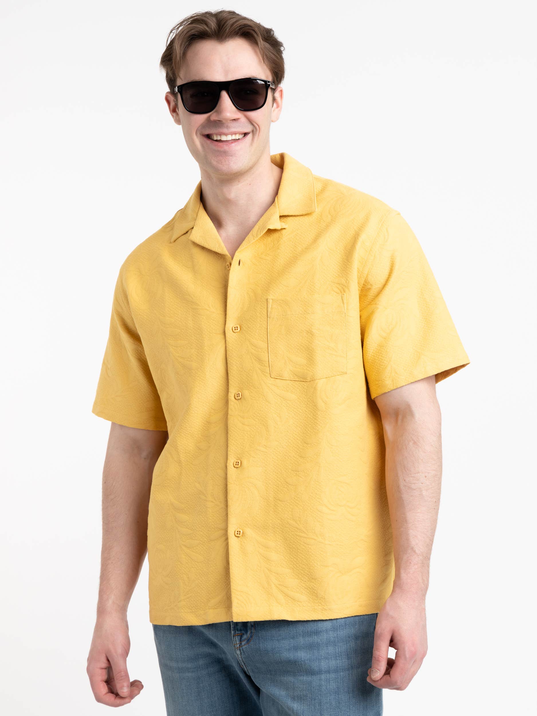 Yellow Beach Resort Shirt