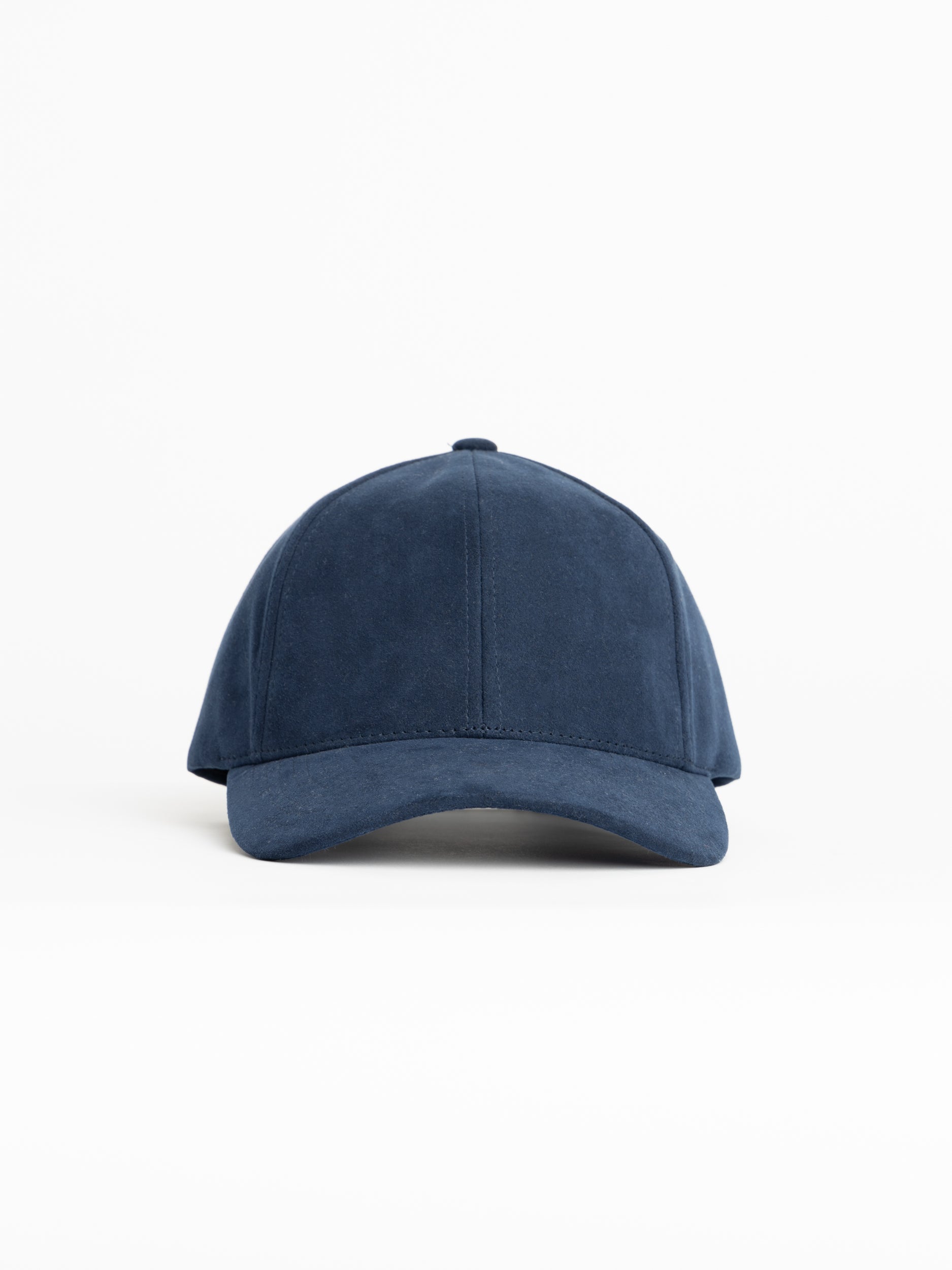 Commodore Blue Suede Alcantara Ball Cap The Helm Clothing