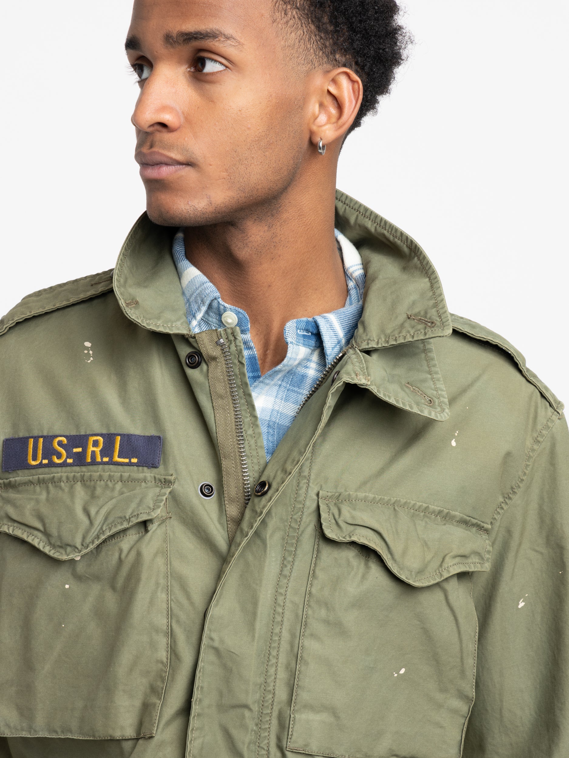 Green field jacket best sale