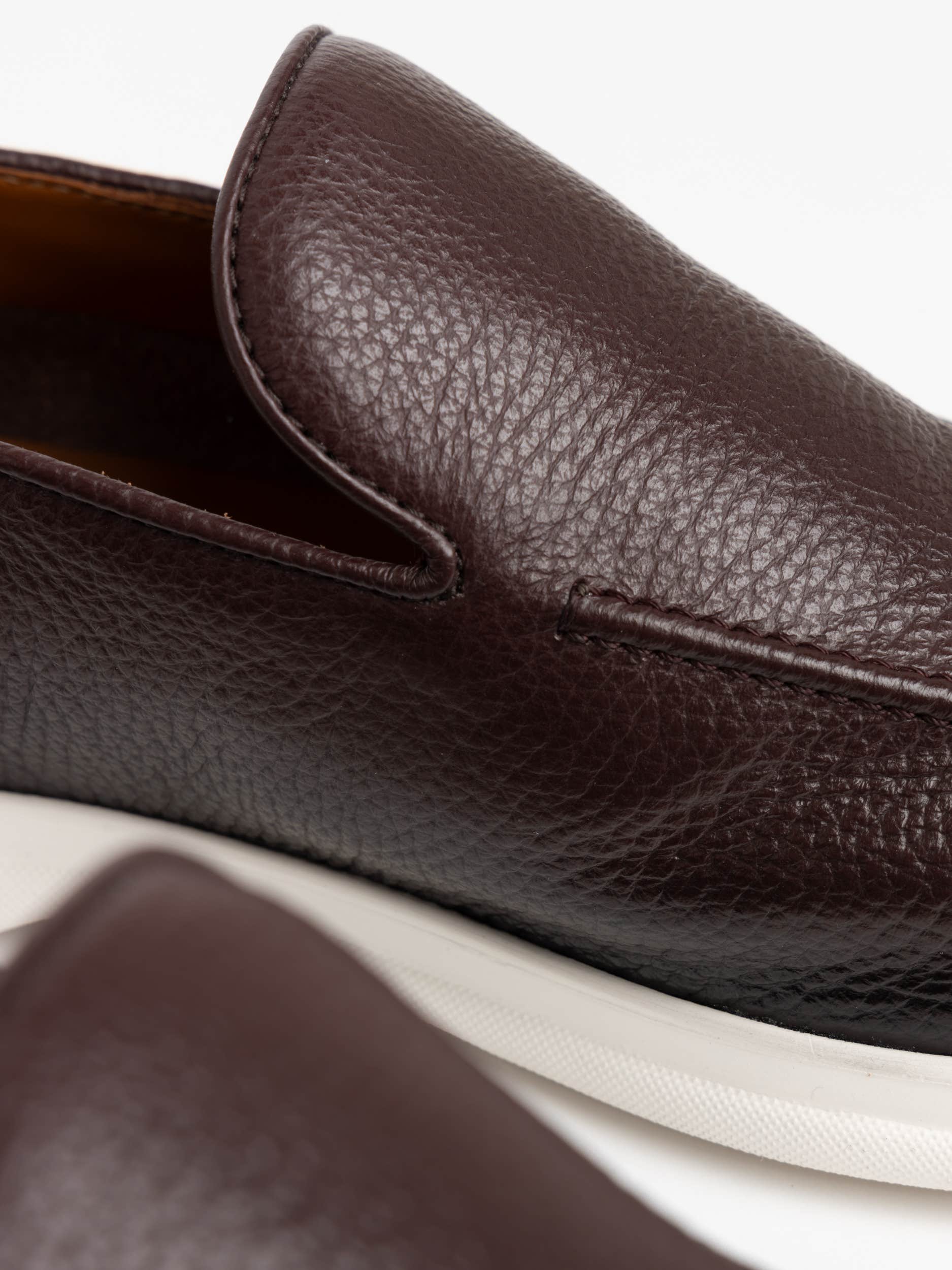 Brown Slip-On Loafer Sneakers