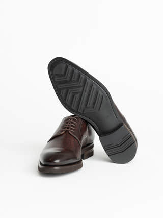 Magnanni Dark Brown Leather Melich III Derby
