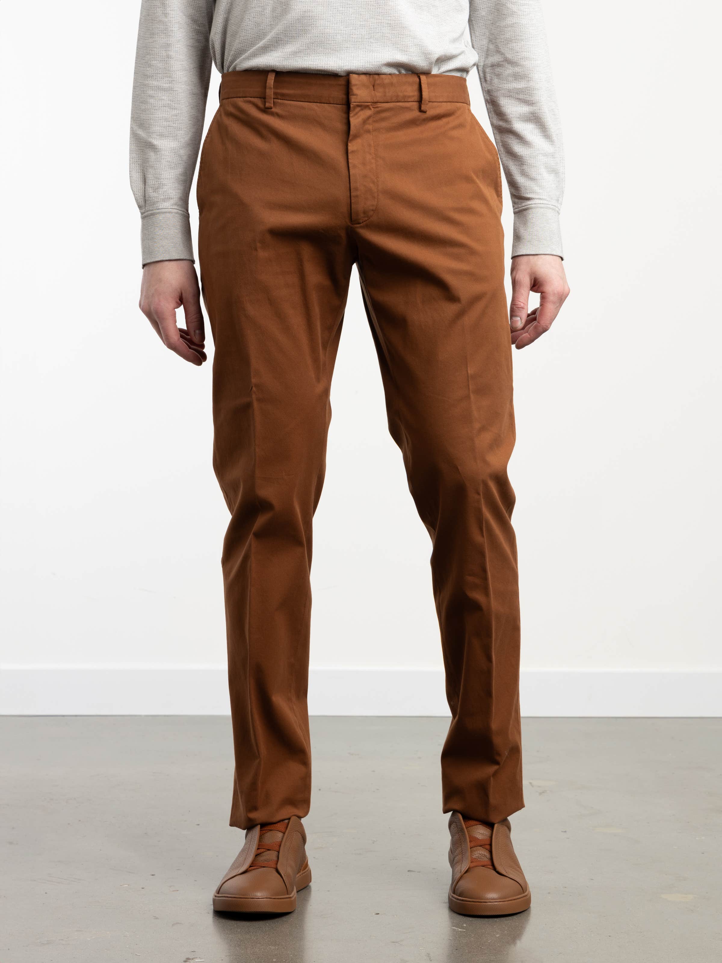 Brown Premium Cotton Pants