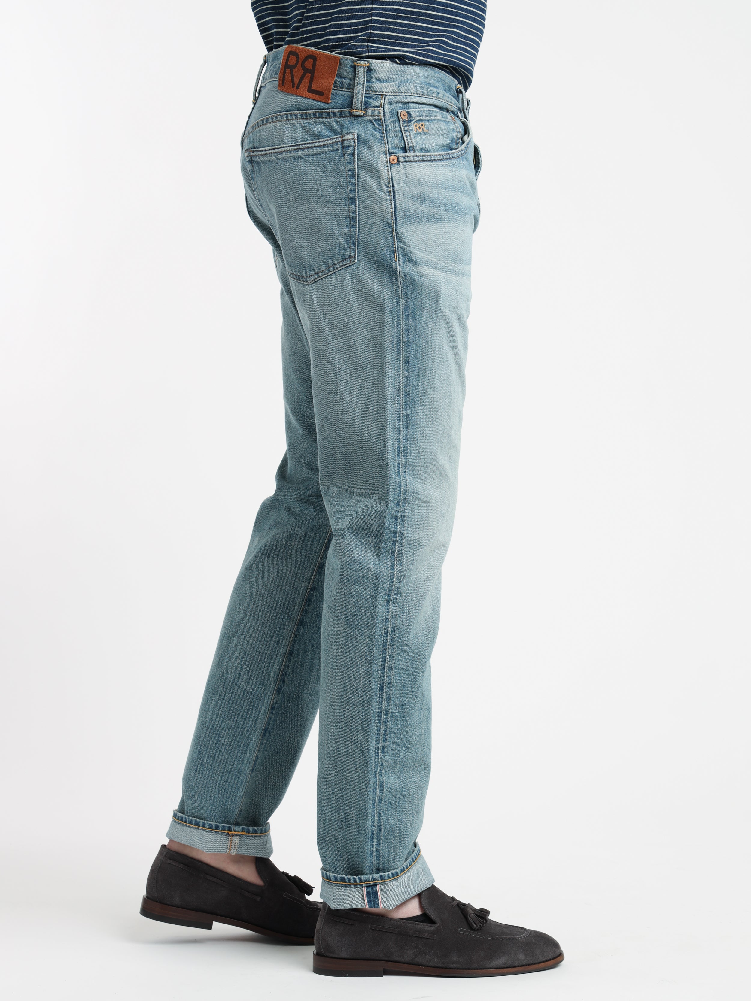 Blue High Slim Fit Lawton Selvedge Jean – The Helm Clothing