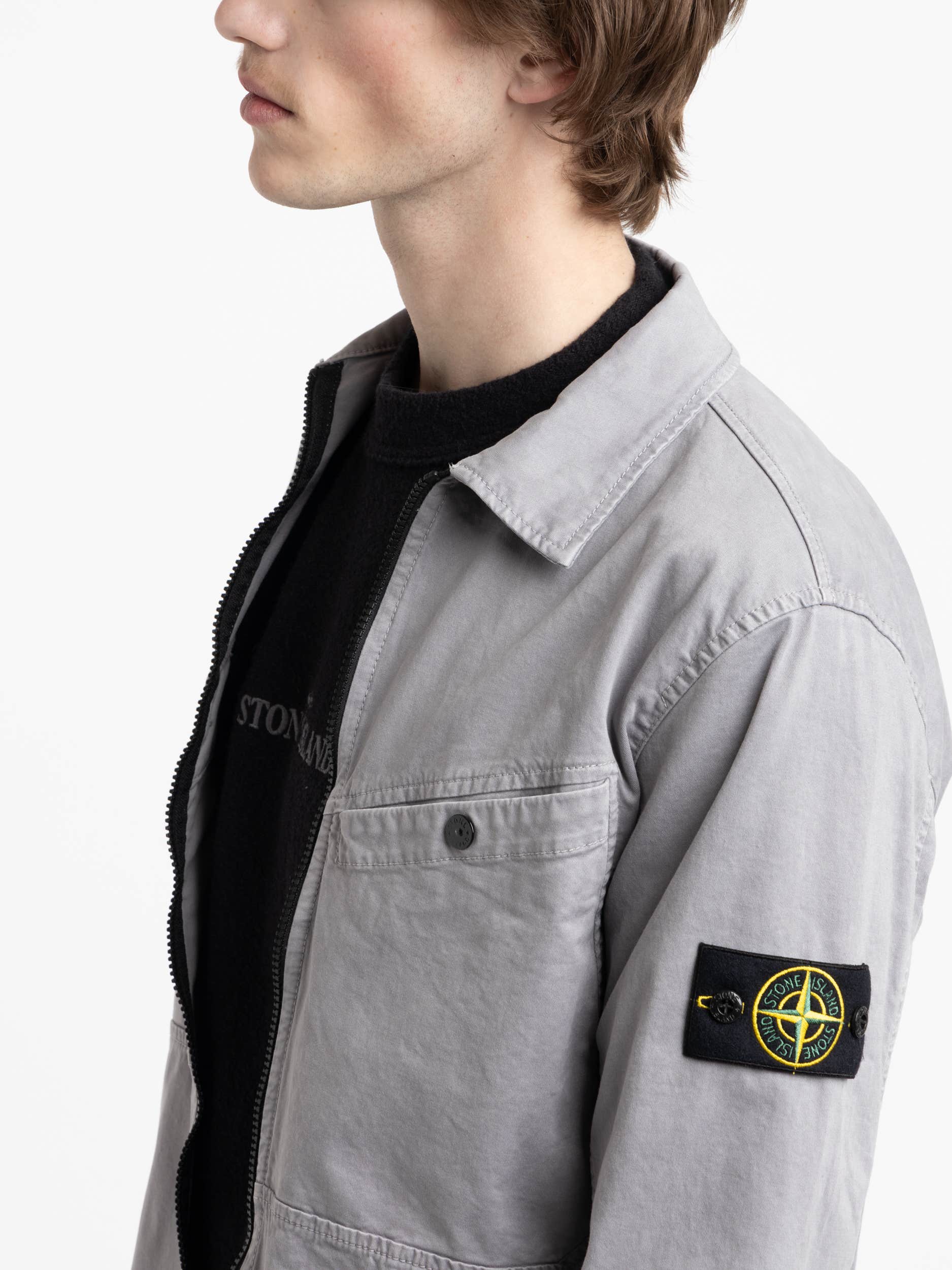 Dust Grey Overshirt